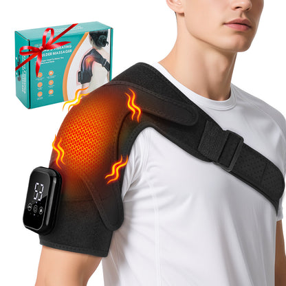 3-Speed Electric Heating Shoulder And Knee Pads With Mugwort Warm Compress