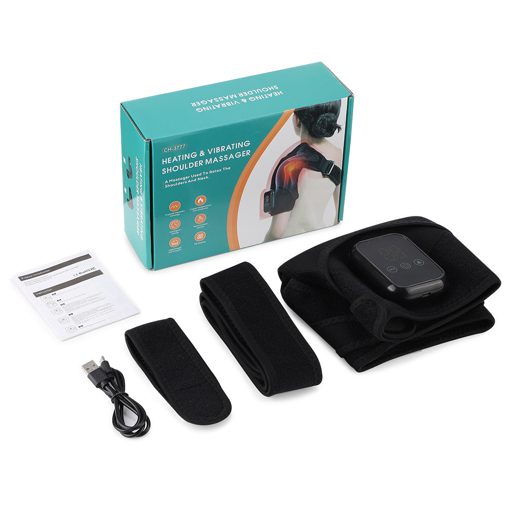 3-Speed Electric Heating Shoulder And Knee Pads With Mugwort Warm Compress